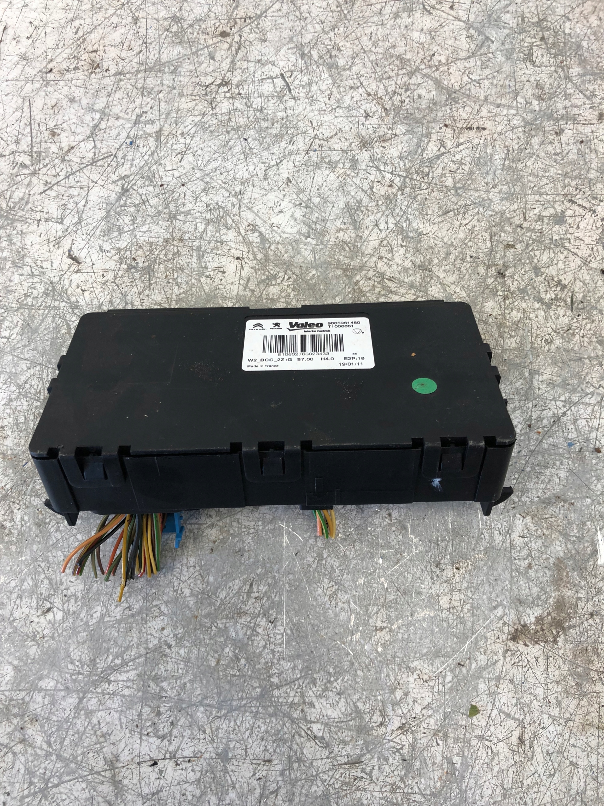 Module Bloc de chauffage complet PEUGEOT 508 9665961480