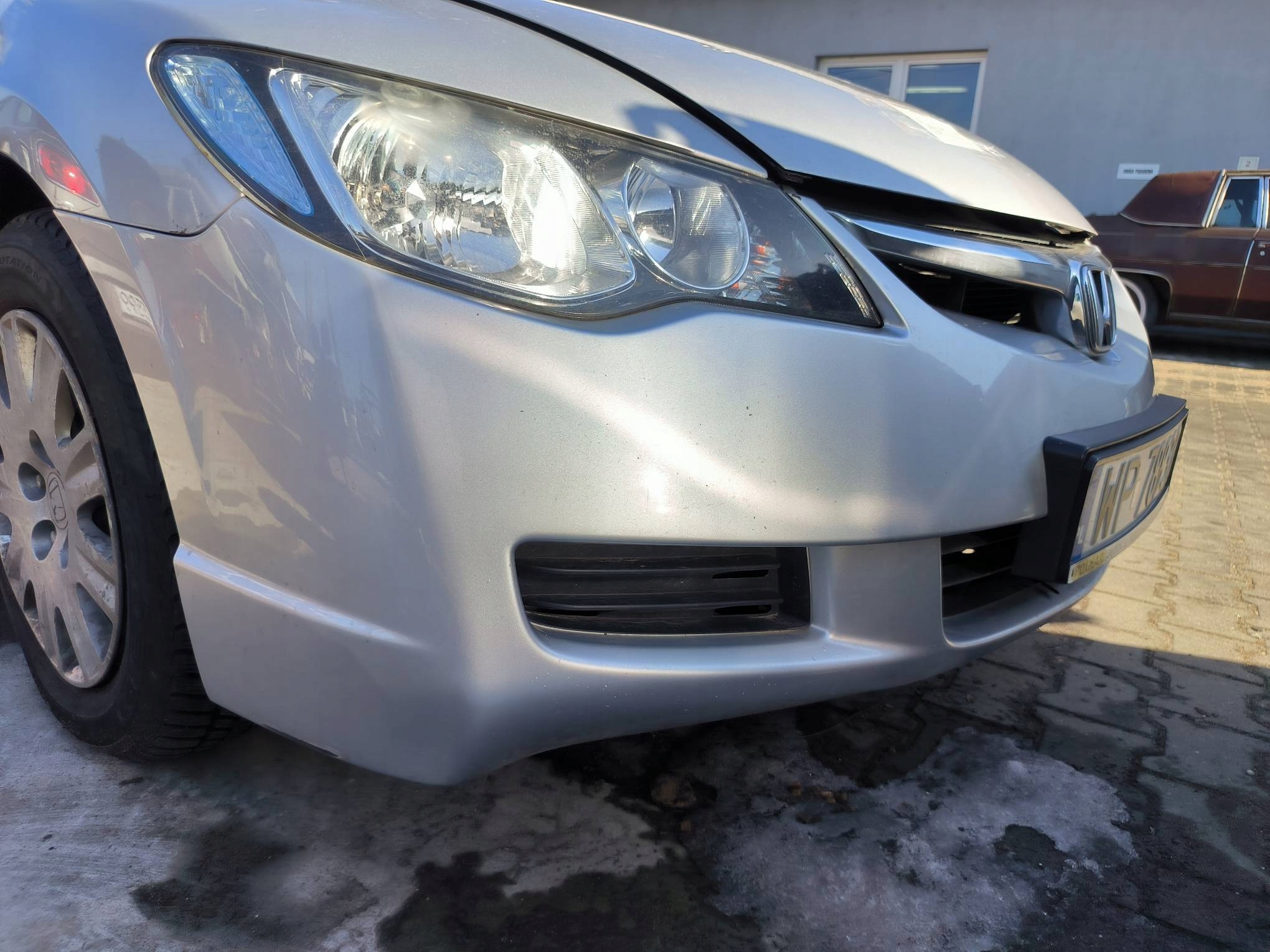 bumper front NH700M HONDA CIVIC VIII sedan