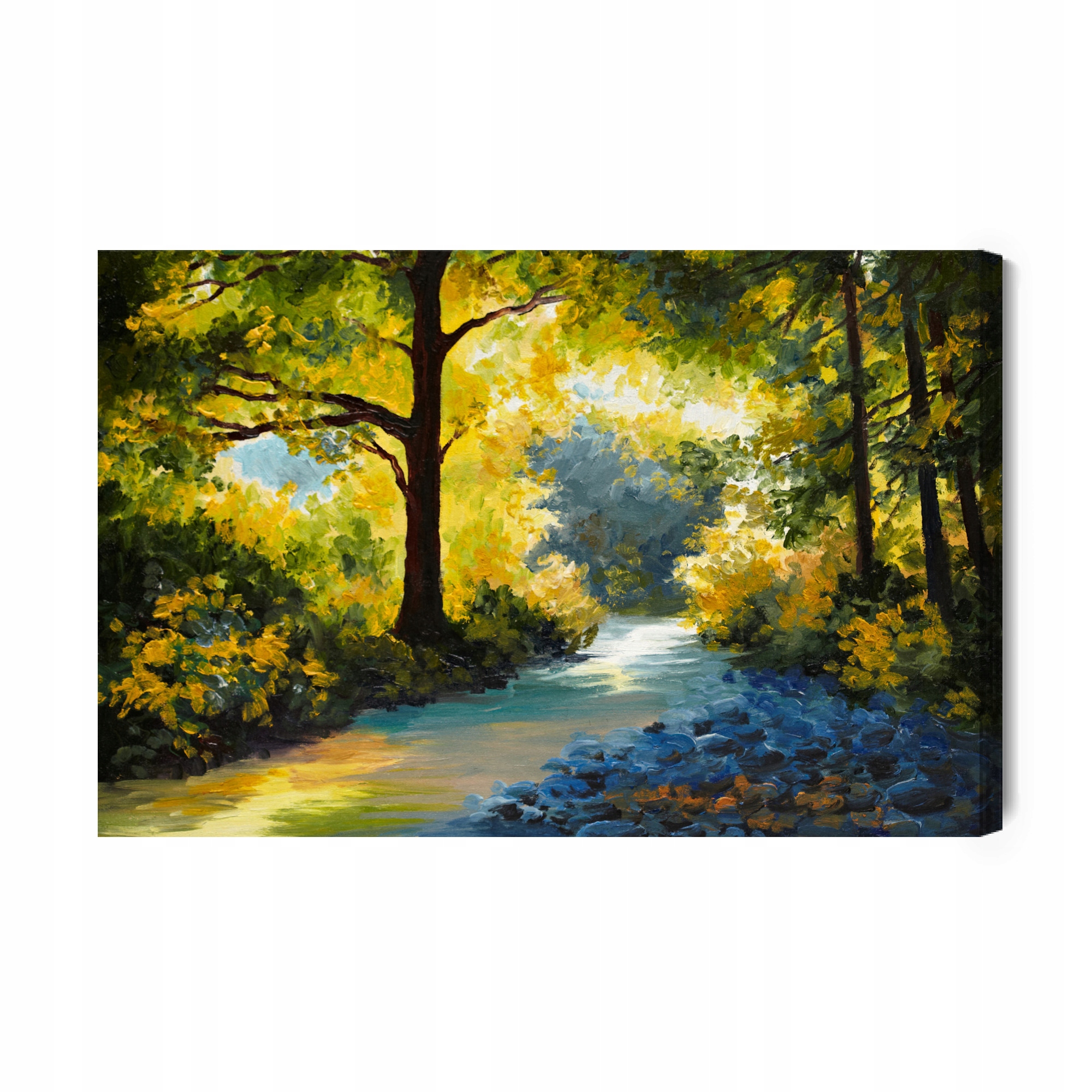 Obraz Na Plátně Lesní krajina jako malované plátno 70x50