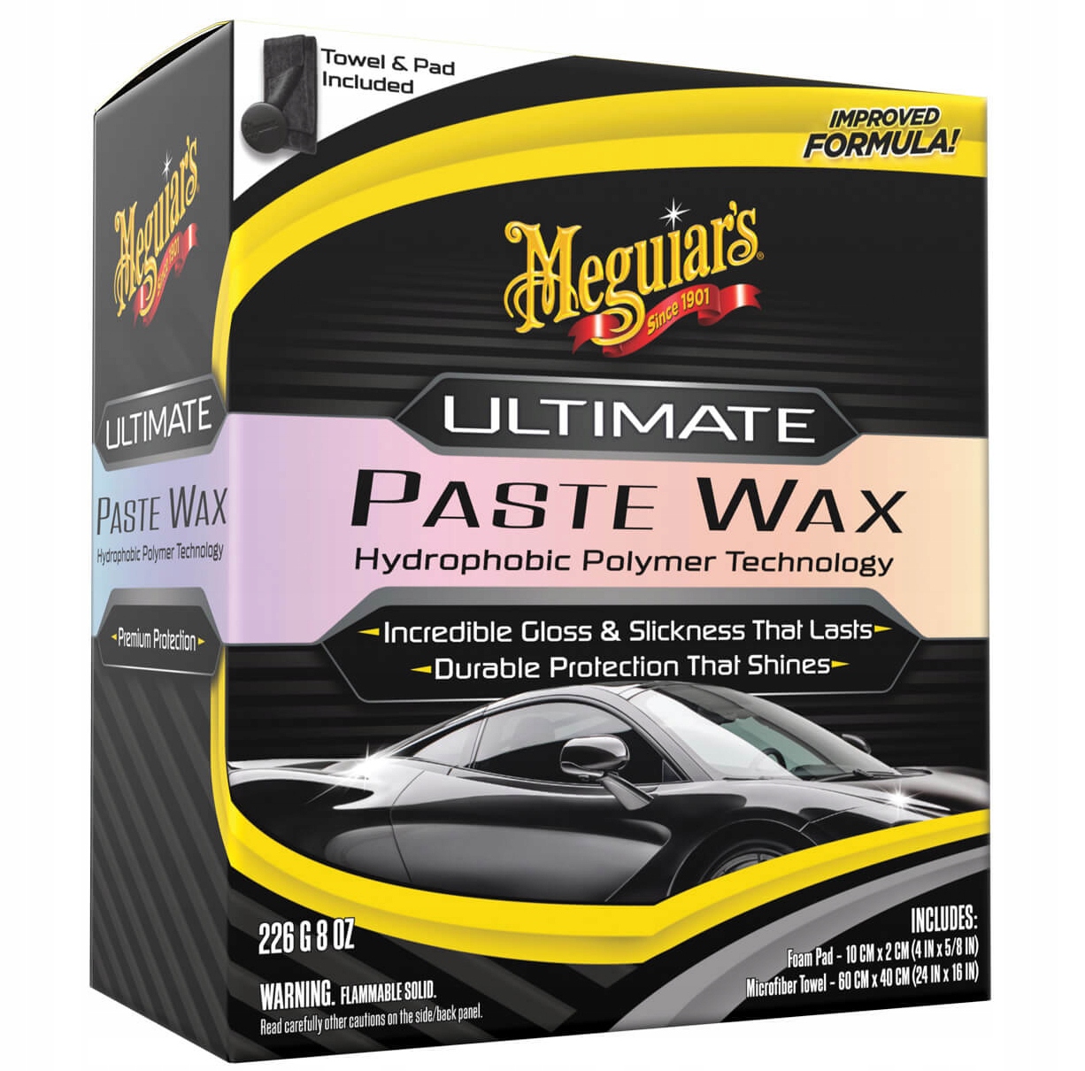 Meguiar's Ultimate Paste Wax Syntetický automobilový vosk do auta 226 g