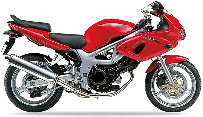 Samolepky Na Motocykl Juula Pro Suzuki Sv 650 S 2000 Červené Y7M