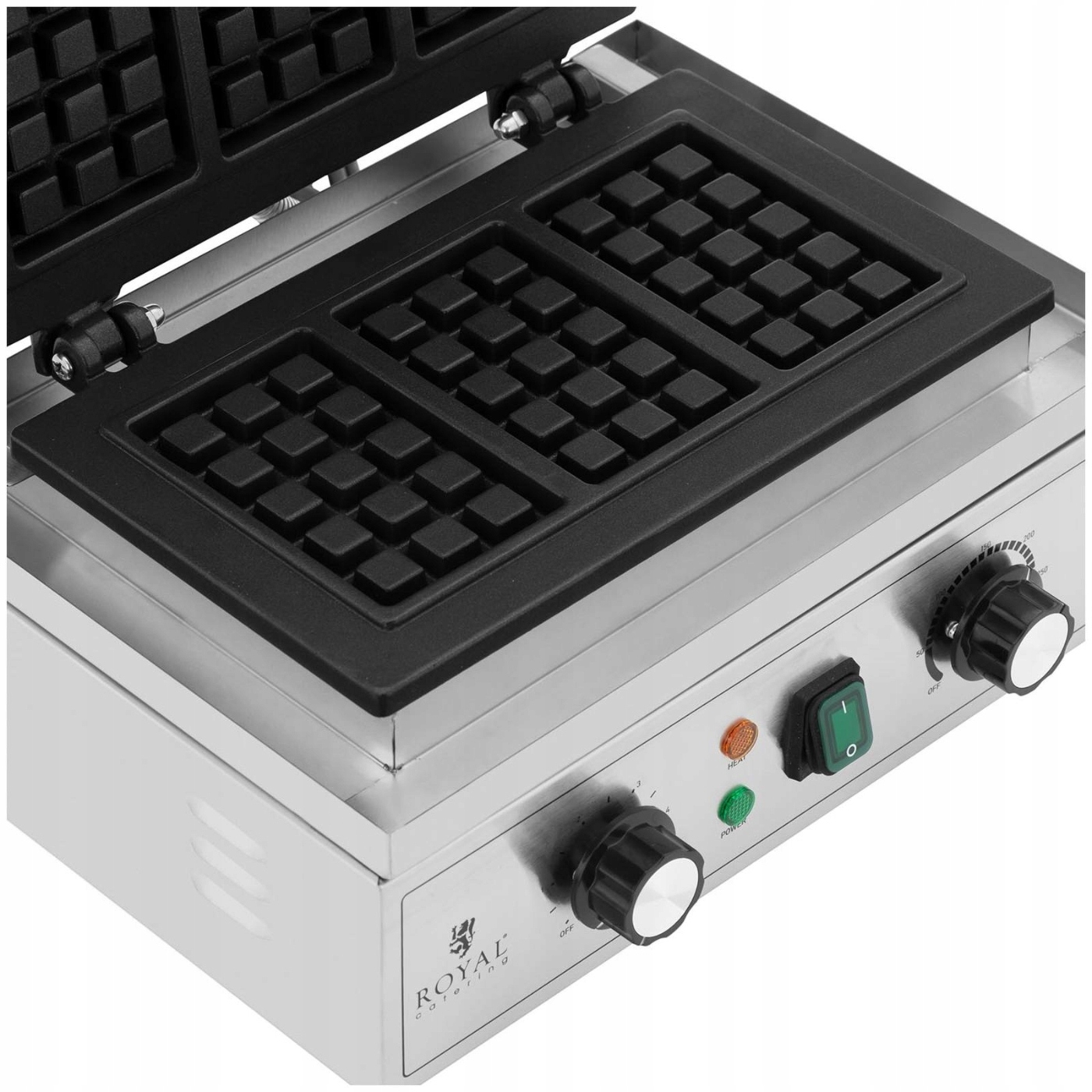 GOFROWNICA 3 GOFRY BELGIJSKIE TERMOSTAT TIMER 230V Kod producenta 10012898