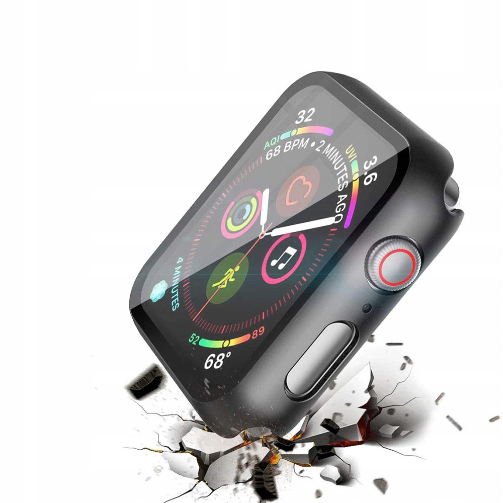 ETUI 360 CASE + SZKŁO do APPLE WATCH 4 5 6 SE 40mm Kod producenta 360-case-apple-watch-40mm-czorny