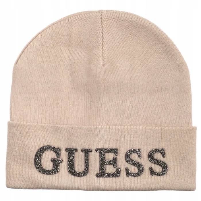 Dámská Čepice Guess Beanie AW5398 POL01 Sto Béžová
