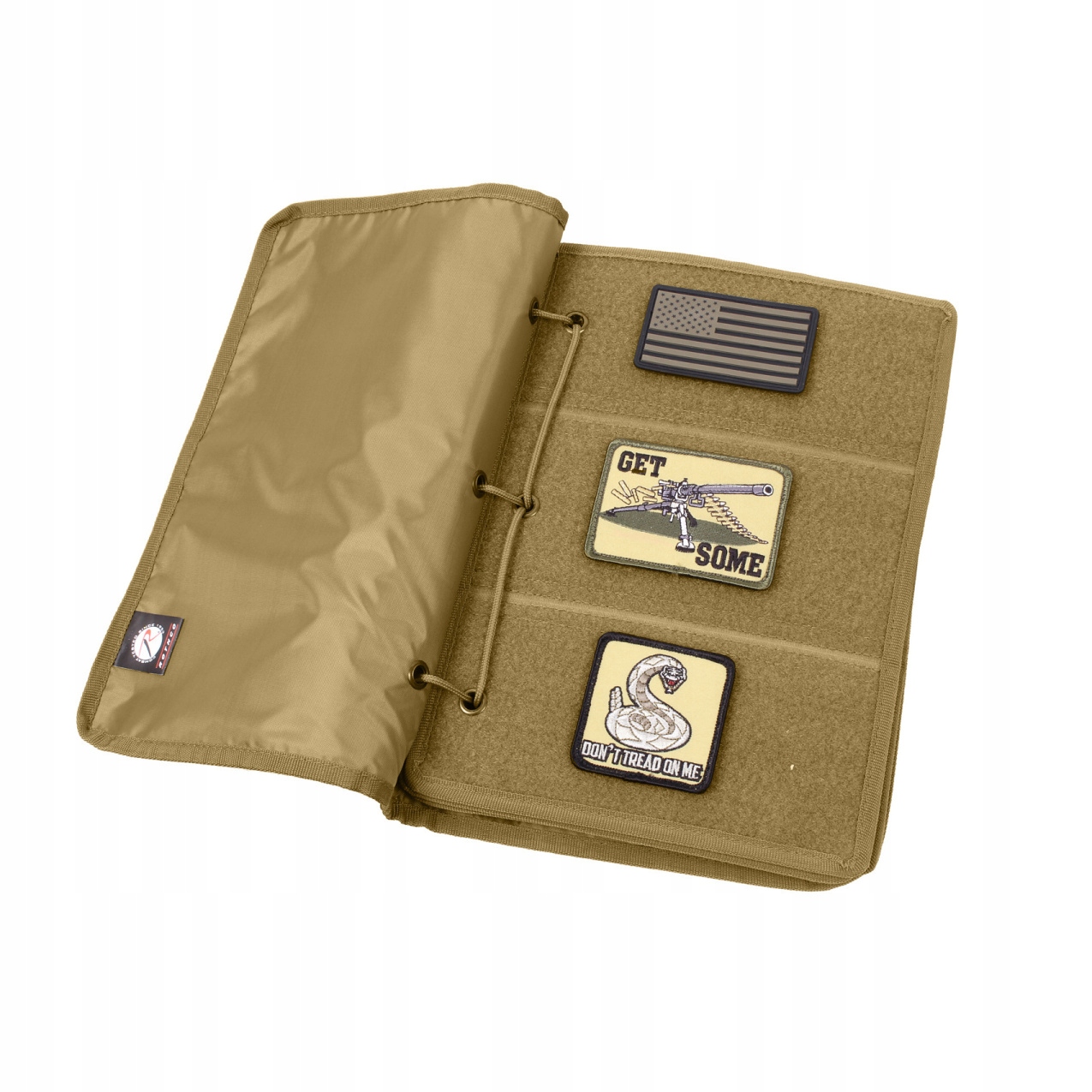 Pořadač na nášivky Velcro coyote