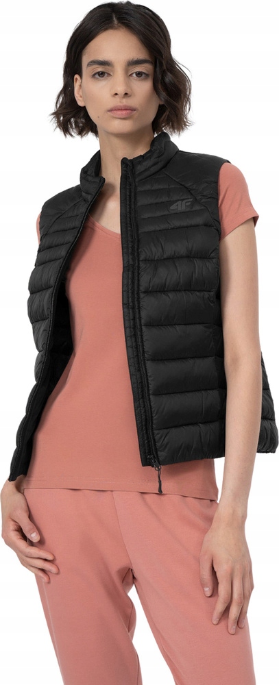 Dámská Prošívaná Vesta 4F F091 Černá 4FSS vel. L