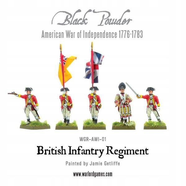 American War of Independence British Army Command Frame 6szt. System Inne systemy