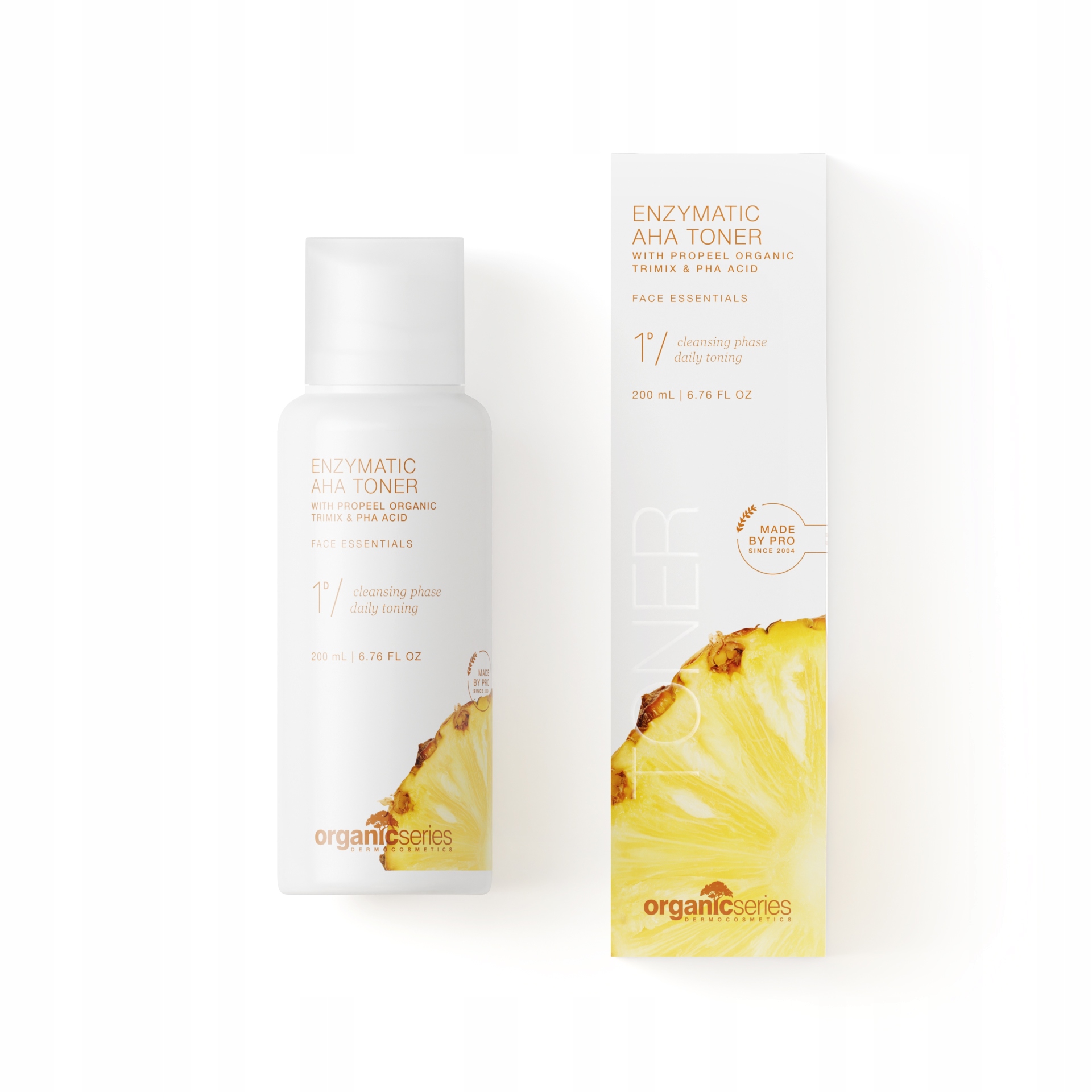 Enzymatické tonikum s Aha kyselinami – efekt „Glass Skin“ 200 ml Organic Series