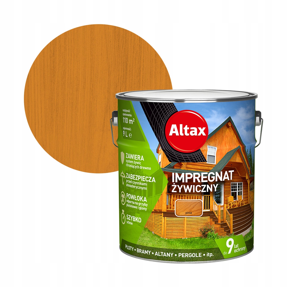 

Altax Impregnat Żywiczny 9L Pinia
