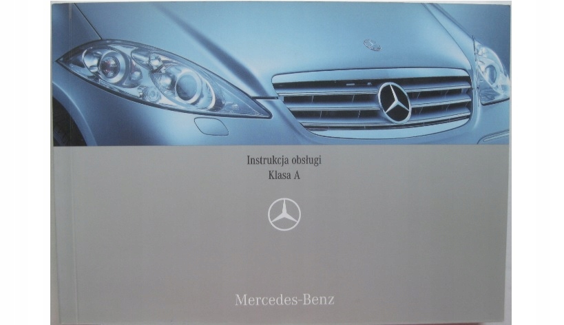 MERCEDES A Class W169 2004-2008 книга обслуживания RU