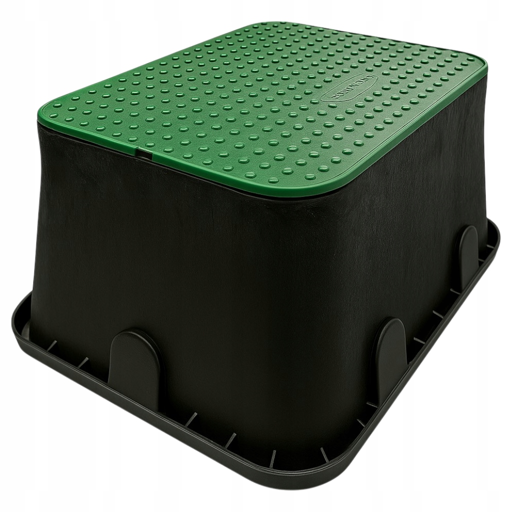 Studzienka zaworowa Prostokątna Jumbo 50x64 cm na 6 elektrozaworów Premium