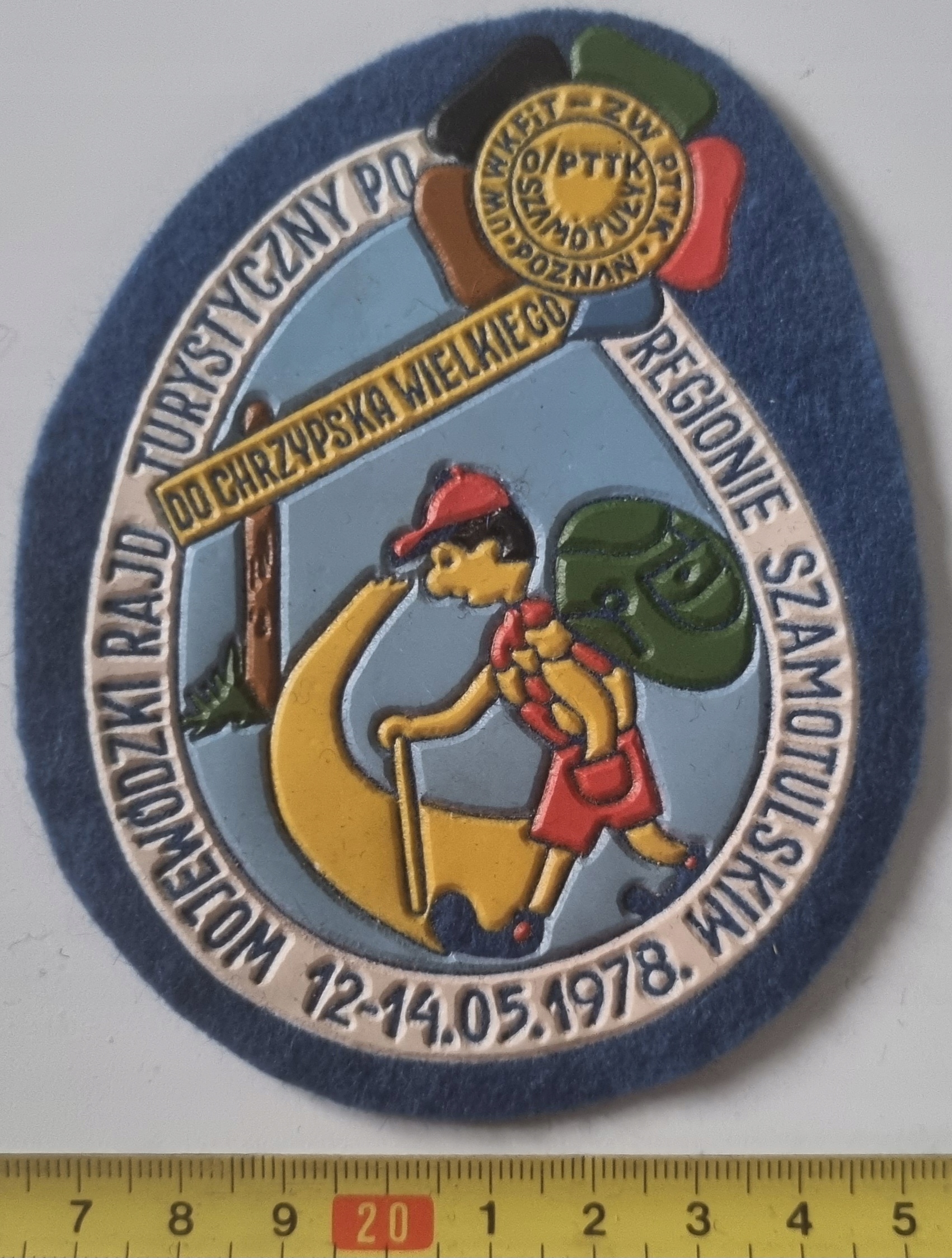 NASZYWKA WOJ. RAJD TURYSTYCZNY PO REGIONIE SZAMOTULSKIM - DO CHRZYPSKA 1978