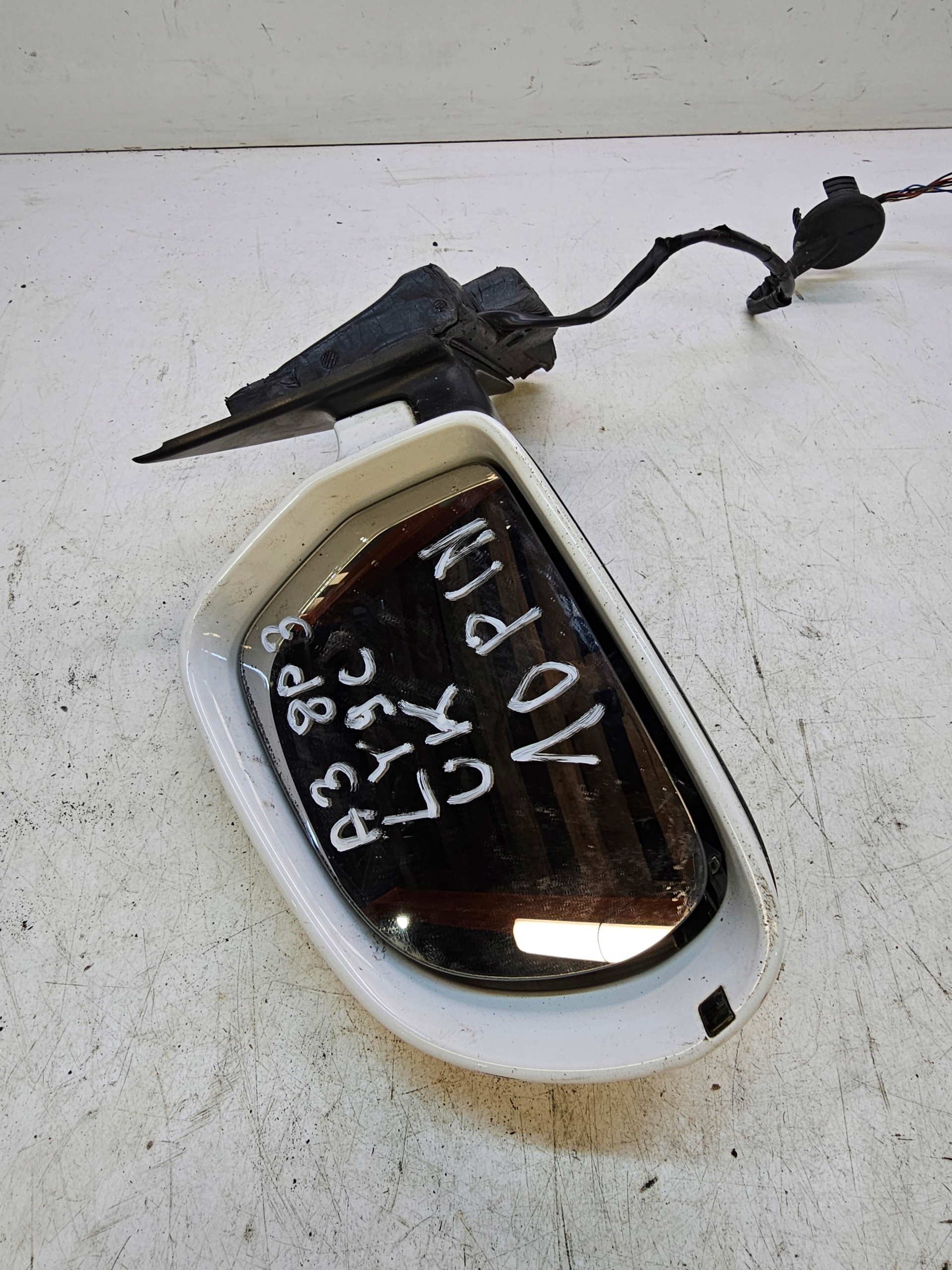 mirror left front AUDI A3 8P LIFT 8P3 LY9C 10-PIN UK