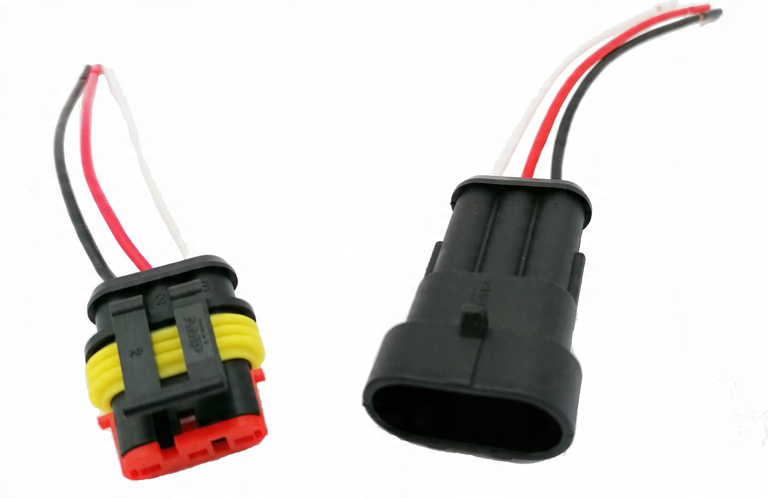 

Kostka Wtyk Złącze Hermetyczne Superseal 3 Pin
