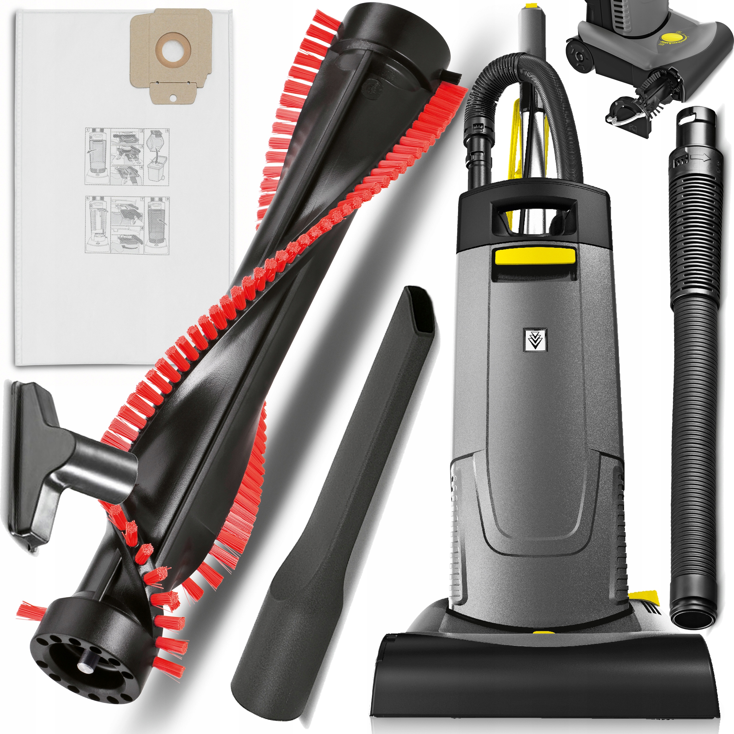 

Karcher CV 30/1 Odkurzacz Szczotkowy Kolumnowy Pro
