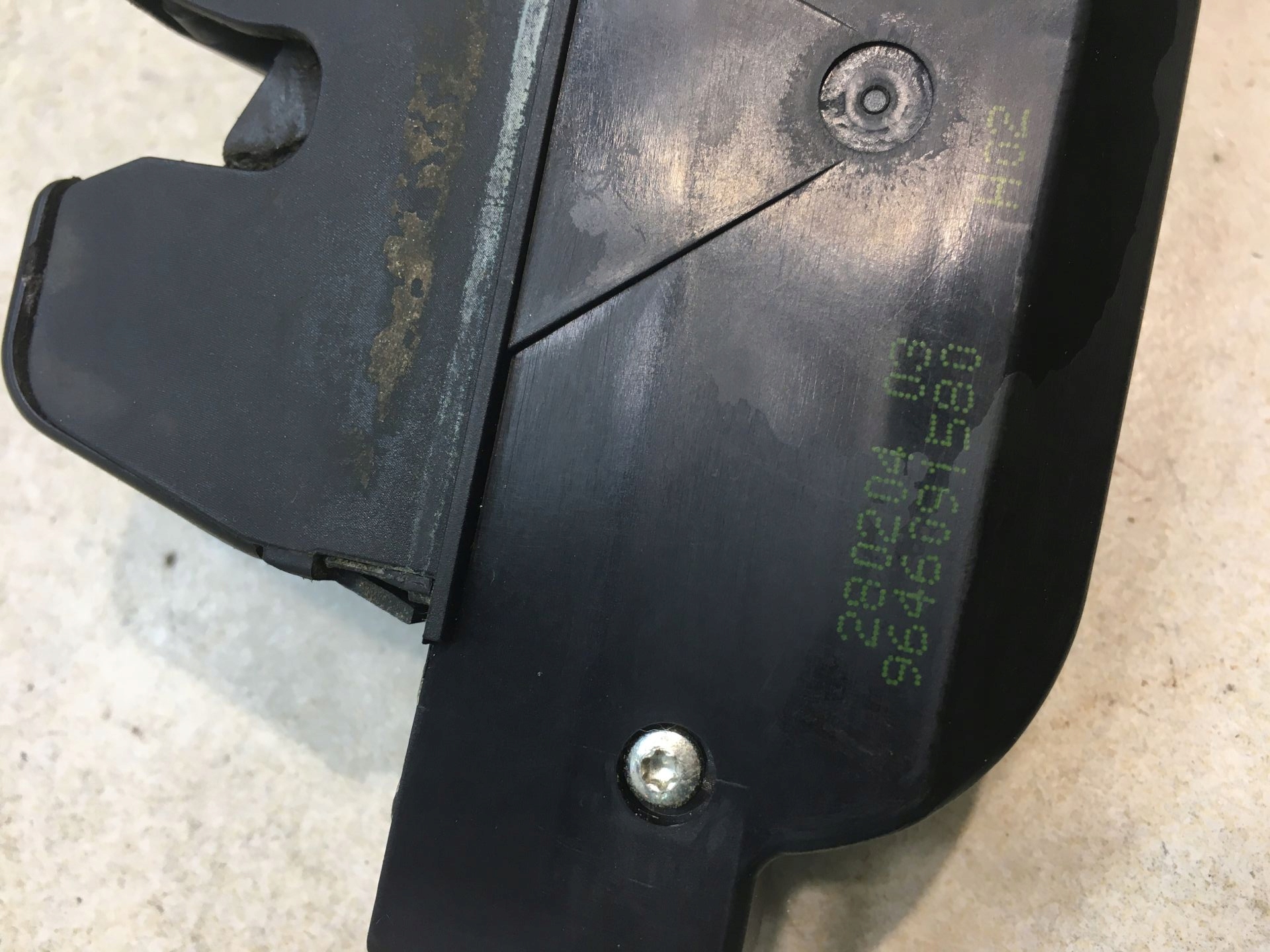 lock bonnet boot PEUGEOT 307 SW 9646091580