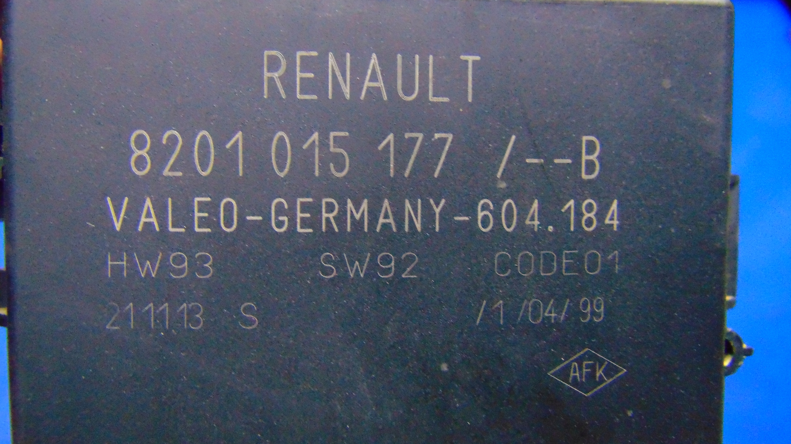 module PDC RENAULT MASTER III OPEL MOVANO B