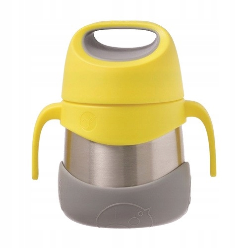 B.box termos obiadowy na obiad dla dzieci 335ml Lemon Sherbet z widelcem
