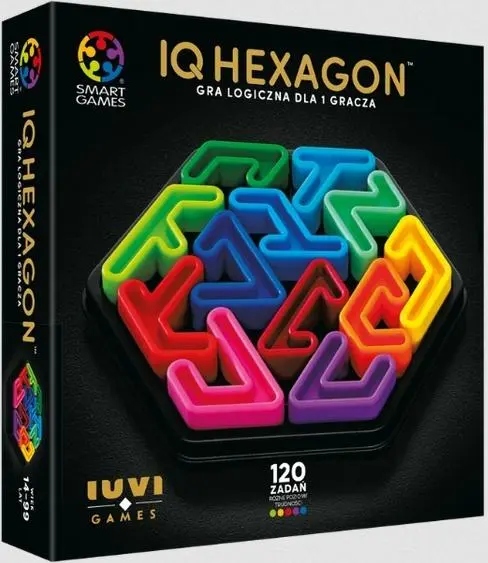 Smart Games Iq Hexagon Deluxe Gra Logiczna Układanka Łamigłówka Podróżna