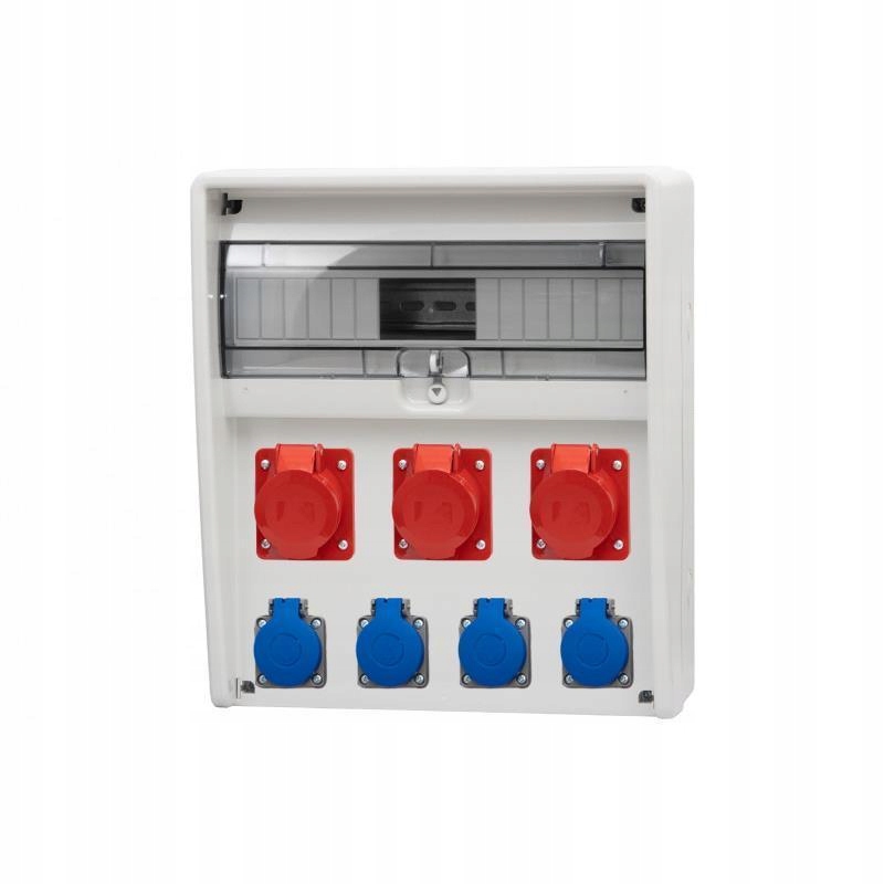Rozvaděč 17M Ulisse 2x16A/5P, 32A/5P, 4x230V IP65