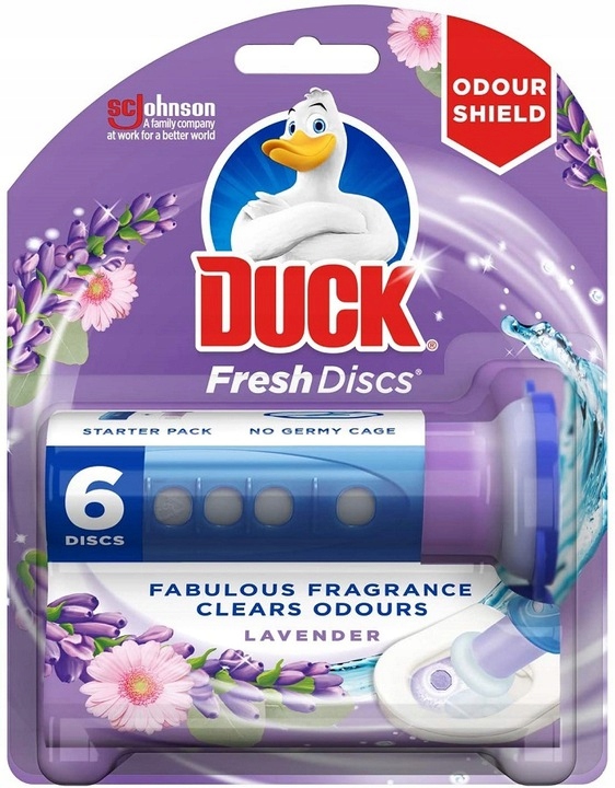 

Duck Fresh Discs Lavender Starter i 6 Krążków Wc