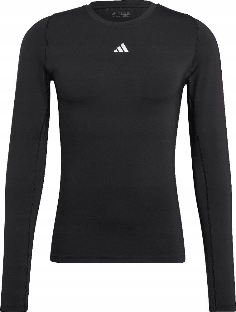Tričko Pánské Adidas Techfit Aeroready Long Sleeve Tee Černé HP0626 vel. 2XL