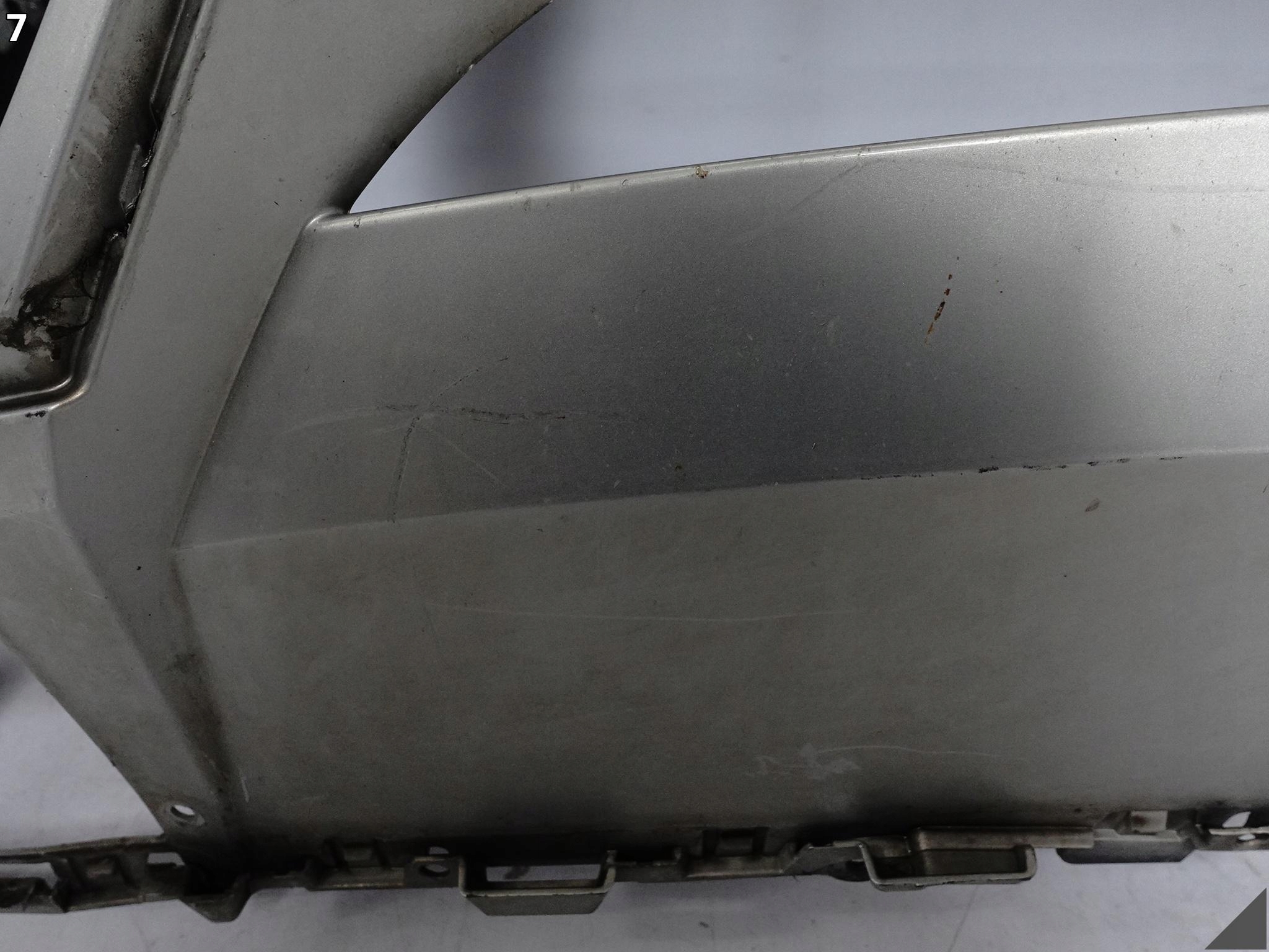 VW TOUAREG II 2 7P6 10-14 bumper BUMPER SPOILER moulding front (washers)
