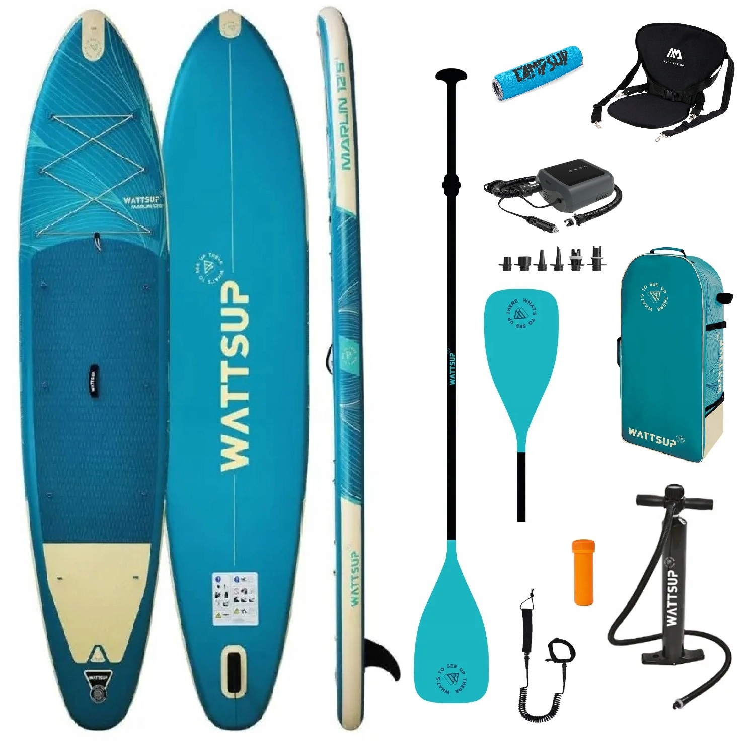 Deska Sup Pompowana Wattsup Marlin 12.5 Combo