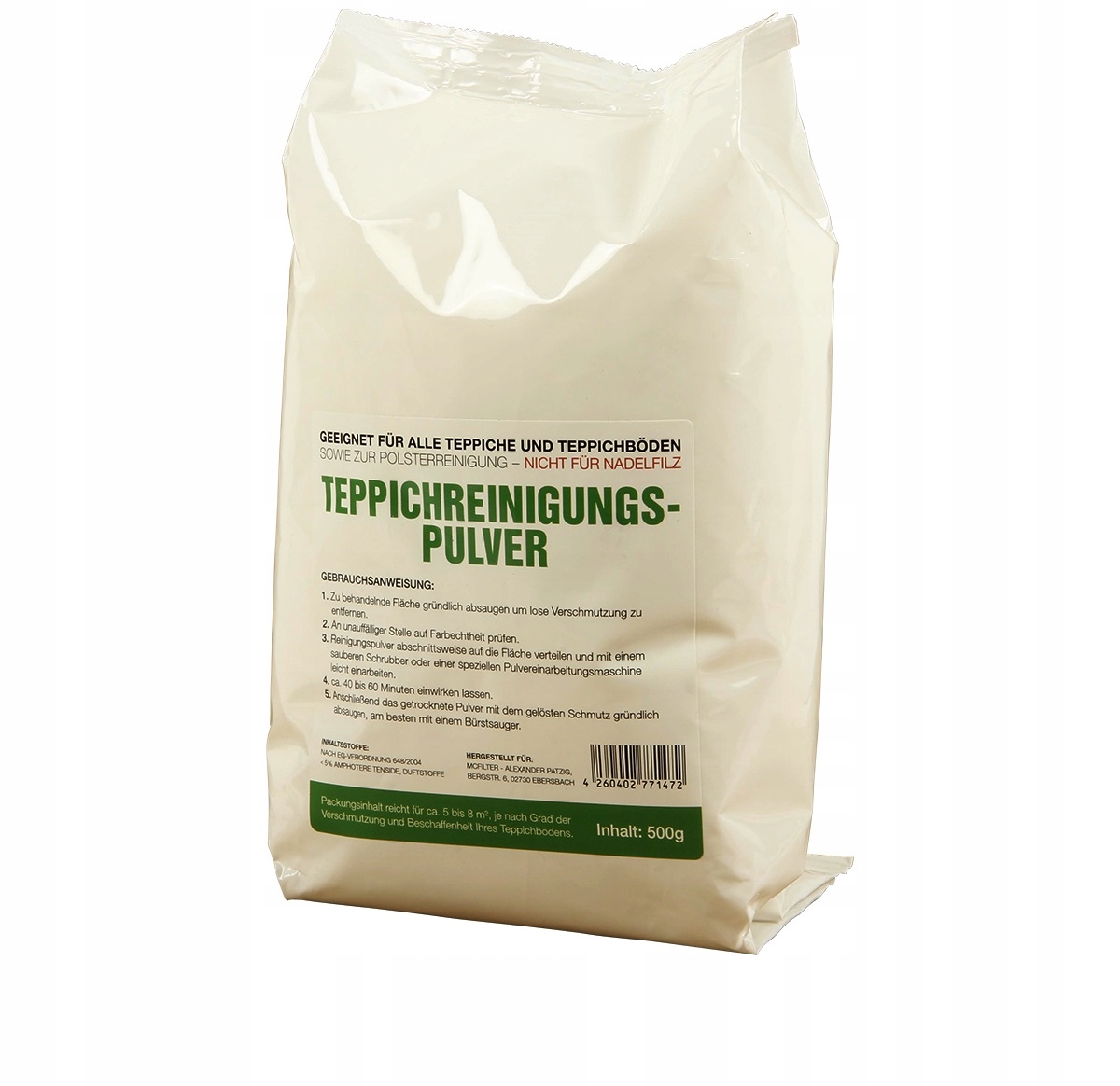 PROSZEK CZYSZCZENIA SUCHO TYPU KOBOSAN SAPUR 500g