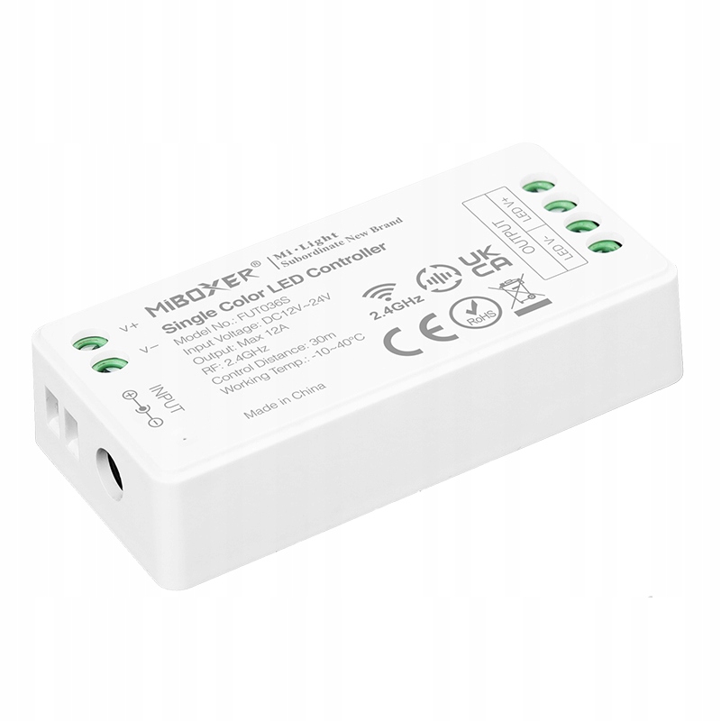 

Sterownik strefowy MiLight FUT036S taśma Led Mono