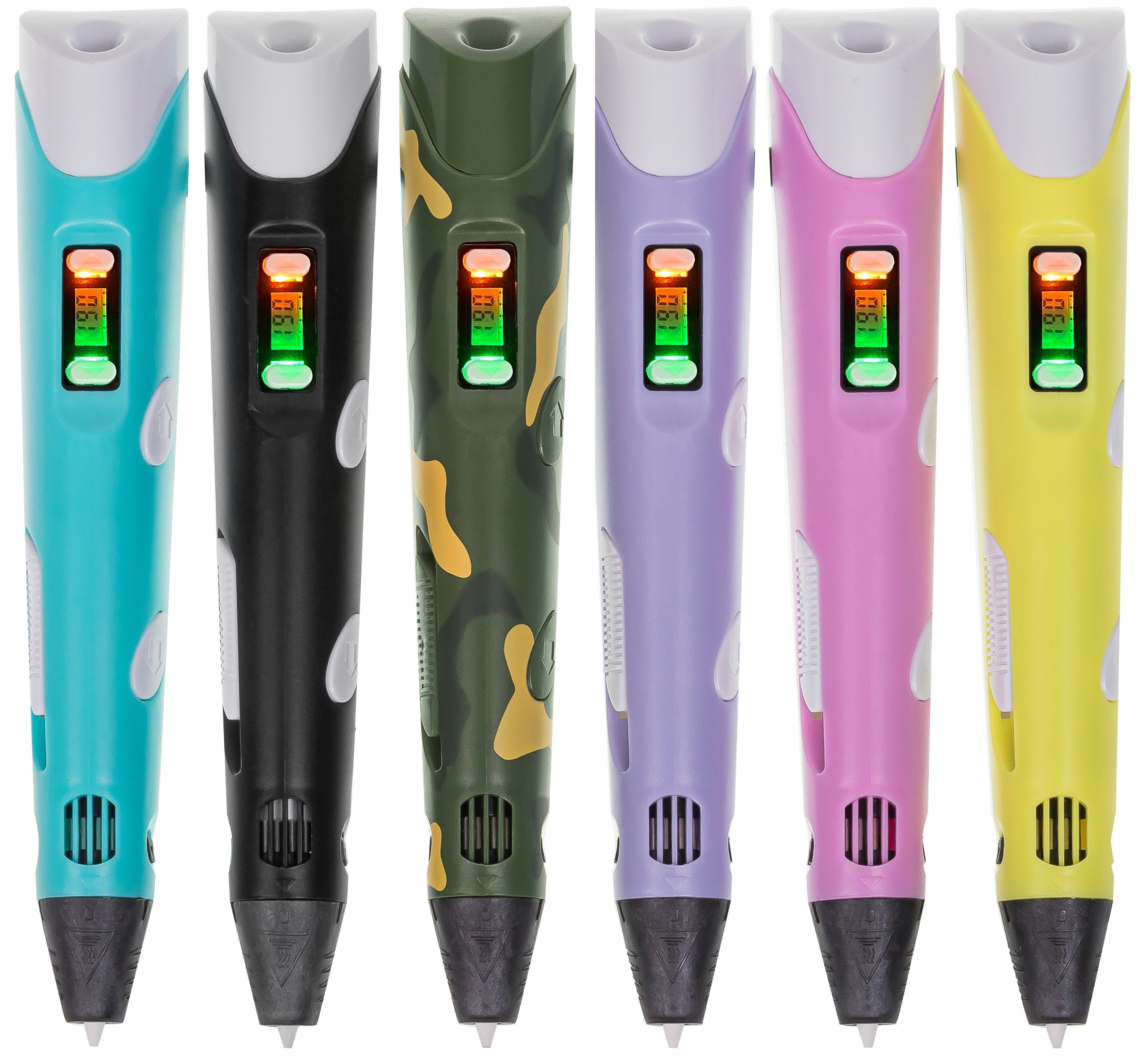 3D DŁUGOPIS DRUKARKA DLA DZIECI ZESTAW MAGICZNY PEN + 9 METRÓW WKŁADÓW USB Kod producenta DRUKARKA 3D PEN NIEBIESKI ZESTAW Z WKŁADAMI