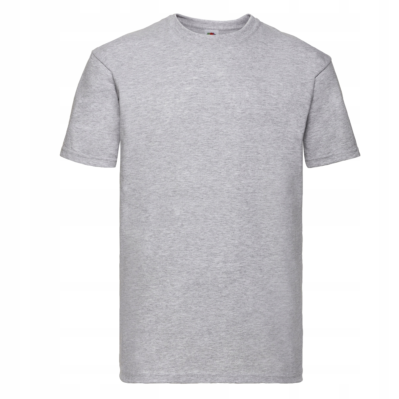 Fruit NAJGRUBSZY T-SHIRT koszulka heather grey S