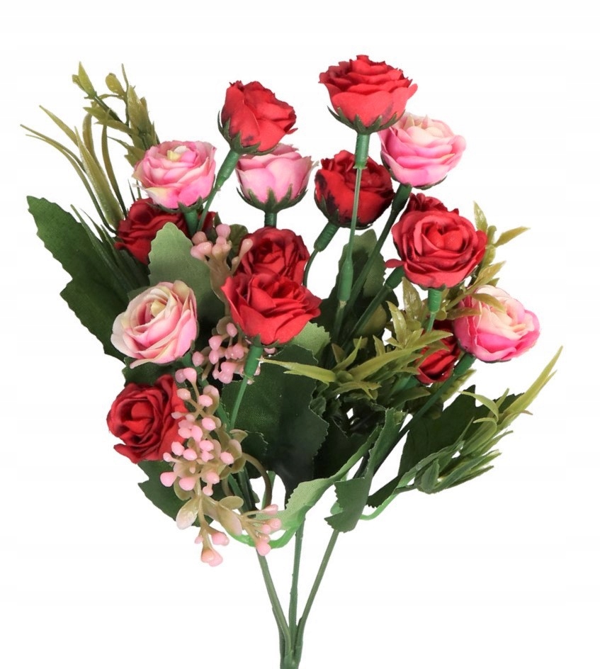 SZTUCZNE KWIATY ROŚLINY RÓŻA RÓŻE BUKIET RÓŻ GAŁĄZKI Marka Deko