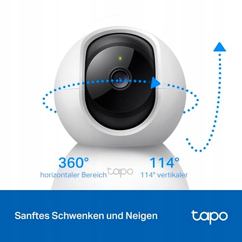 TP-LINK Tapo C210 Kamera IP 3MP 2-Way Audio Nocna Wizja 256GB — miniatura 4