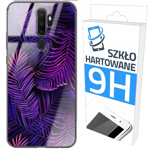 

Etui Szklane Glass Case+szkło do Oppo A9 2020