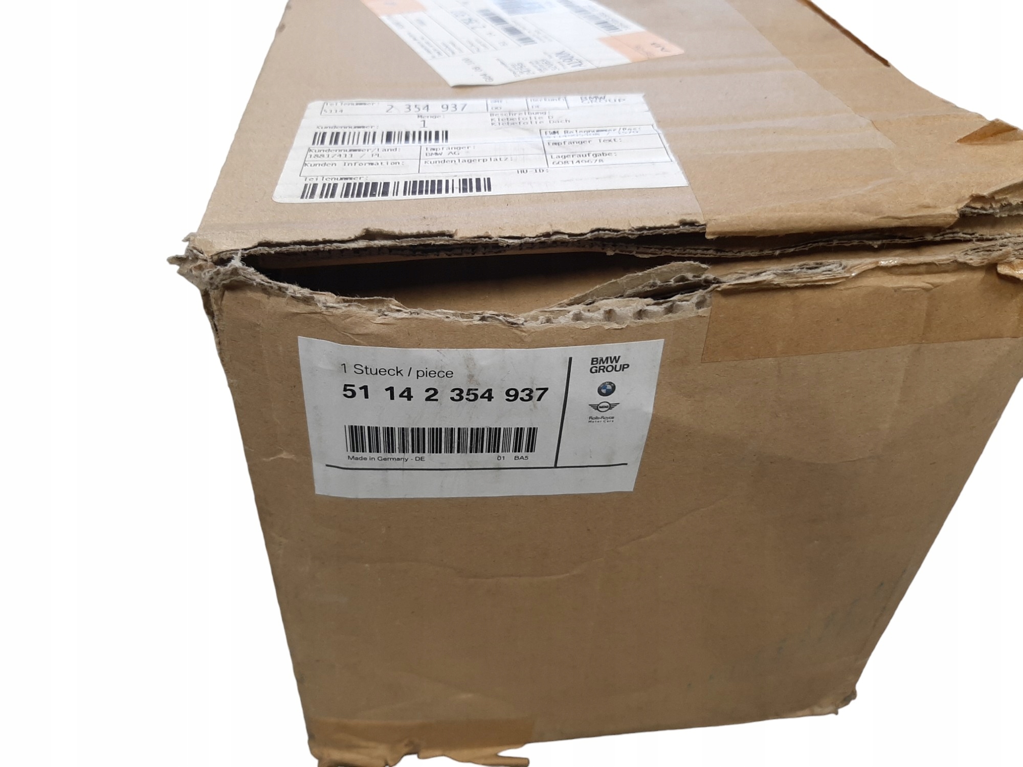 Mini cooper F56 Countryman Dekor dachu naklejka dachu UNION JACK 2354937 Producent 3M