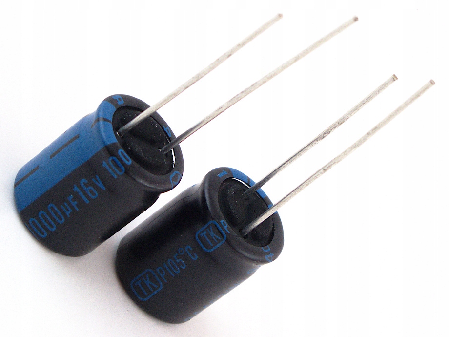 KONDENSATOR 1000uF / 16V 10x16 105* JAMICON 5SZTUK