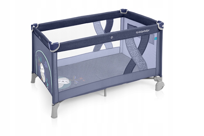 Espiro łóżeczko turystyczne Simple 03 blue kojec