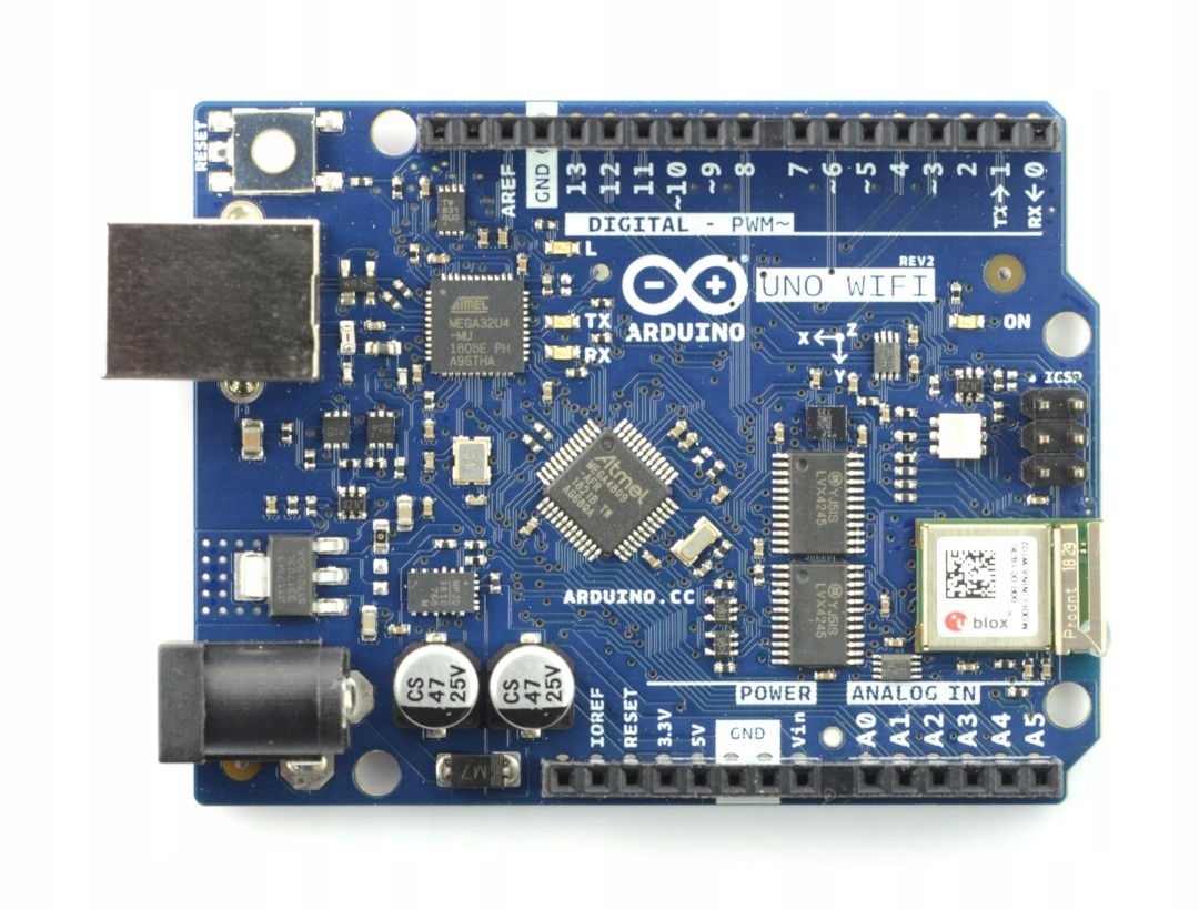 Arduino Uno WiFi Rev2 - ABX00021 Модель Arduino Uno WiFi Rev2 - ABX00021