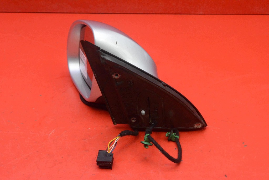 mirror left silver EU 010781 VW PASSAT B6 05-10 6 PIN