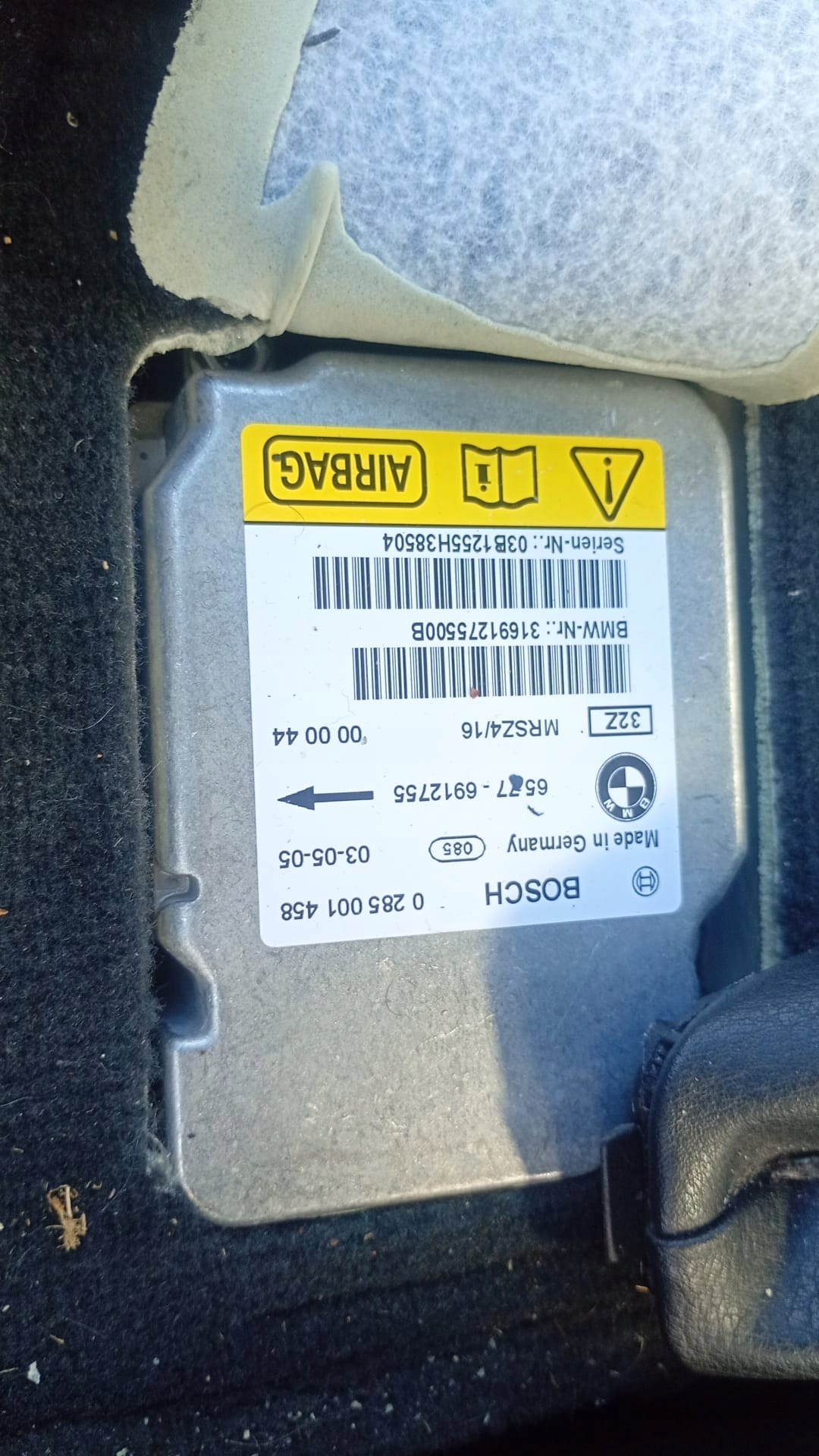 BMW E46 FL 318i 01-07 Computer modul Bedienteil DES MOTORS 1.8