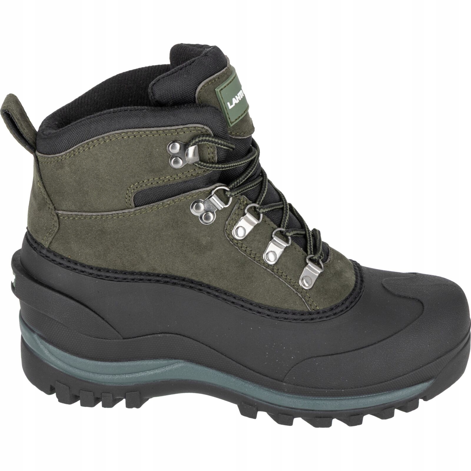 Śniegowce Zamsz Syntet. Zielone, "44", Lahtisnow Boots, Synthetic Suede,gre