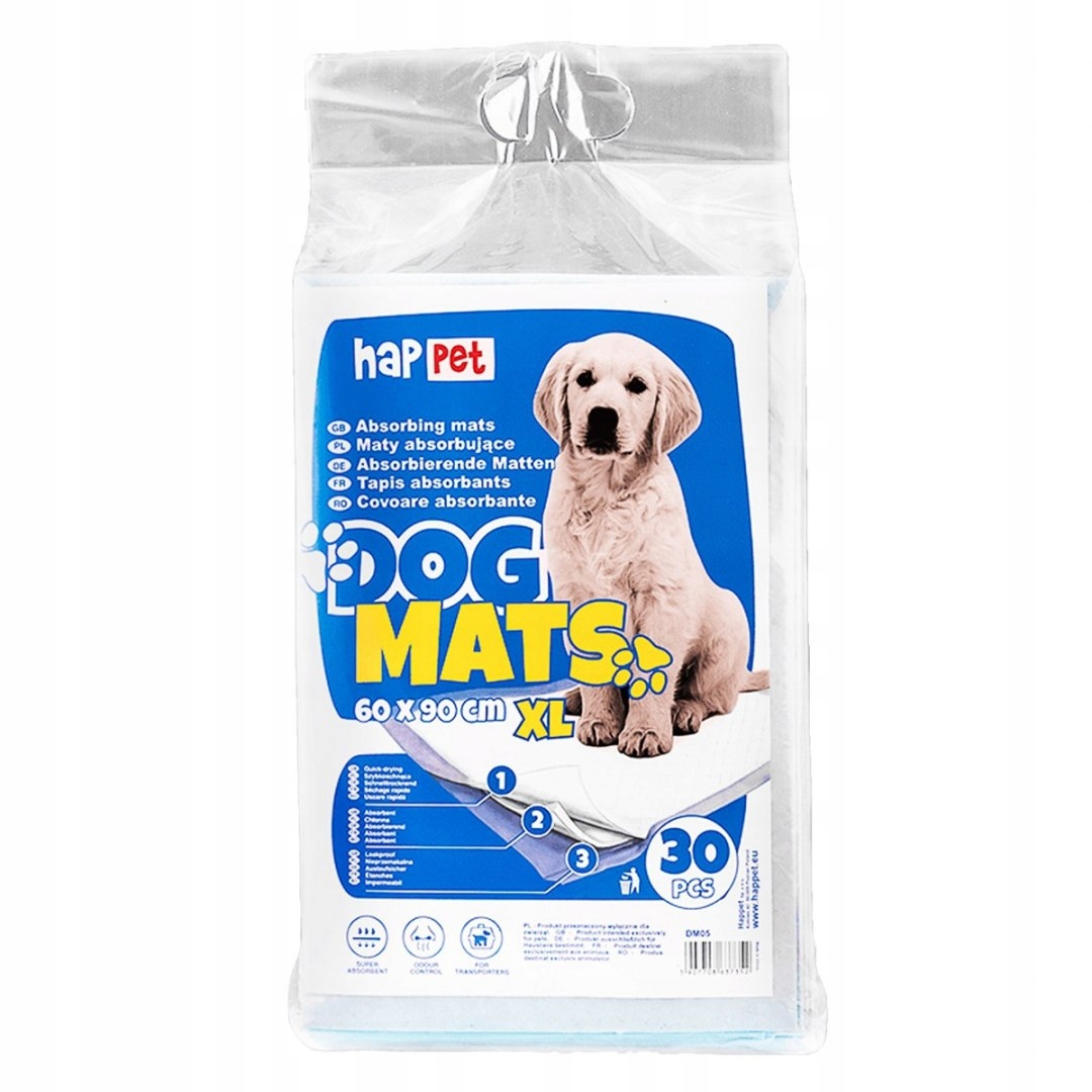 Levně Dog Mats Happet 90x60cm 30 ks