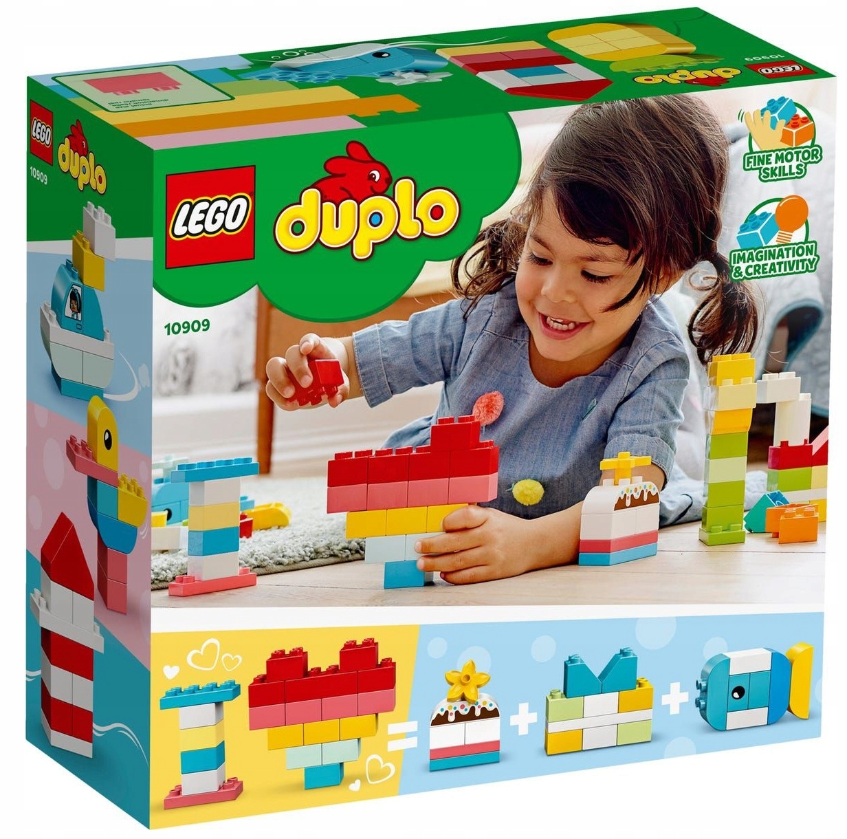 LEGO DUPLO Classic Pudełko z serduszkiem 10909 Numer produktu 10909