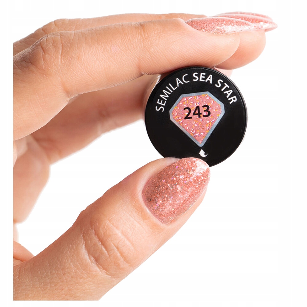 SEMILAC LAKIER HYBRYDOWY 243 SEA STAR 7ml