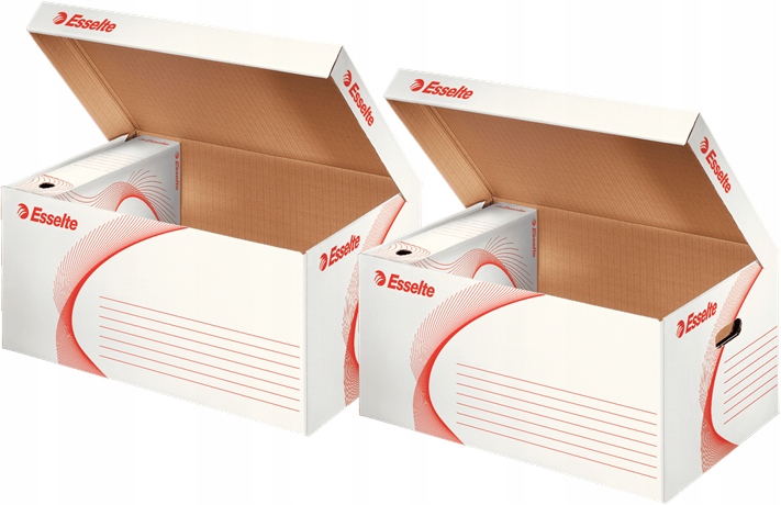 

Pudło archiwizacyjne zbiorcze Esselte z pokrywą x2
