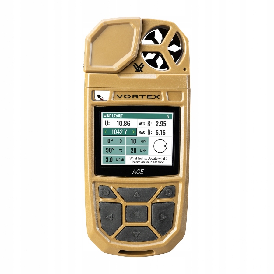 Balistyczna stacja pogodowa Vortex Ace Bleutooth kalkulator balistyczny