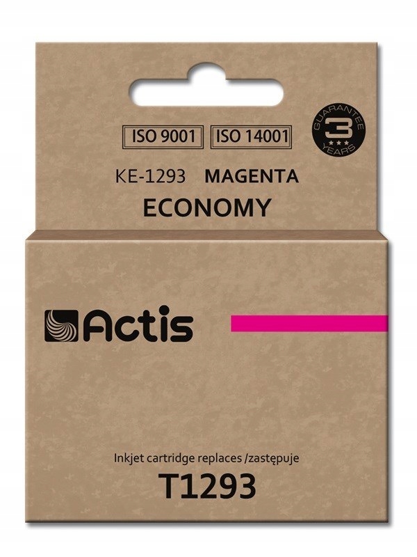 Tusz Actis KE-1293 (zamiennik Epson T1293; Standard; 15 ml; czerwony)