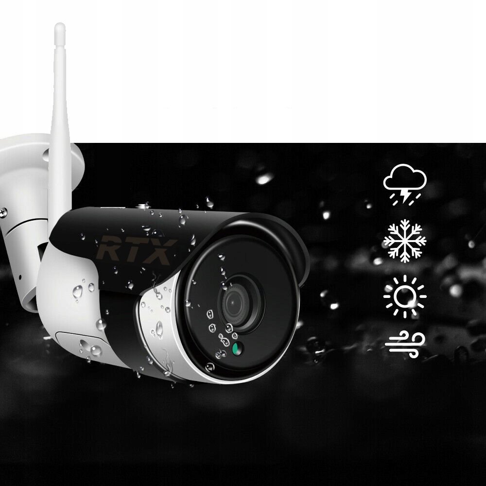 Kamera RTX SmartCam Zewnętrzna Tuya Alexa Google Komunikacja WiFi