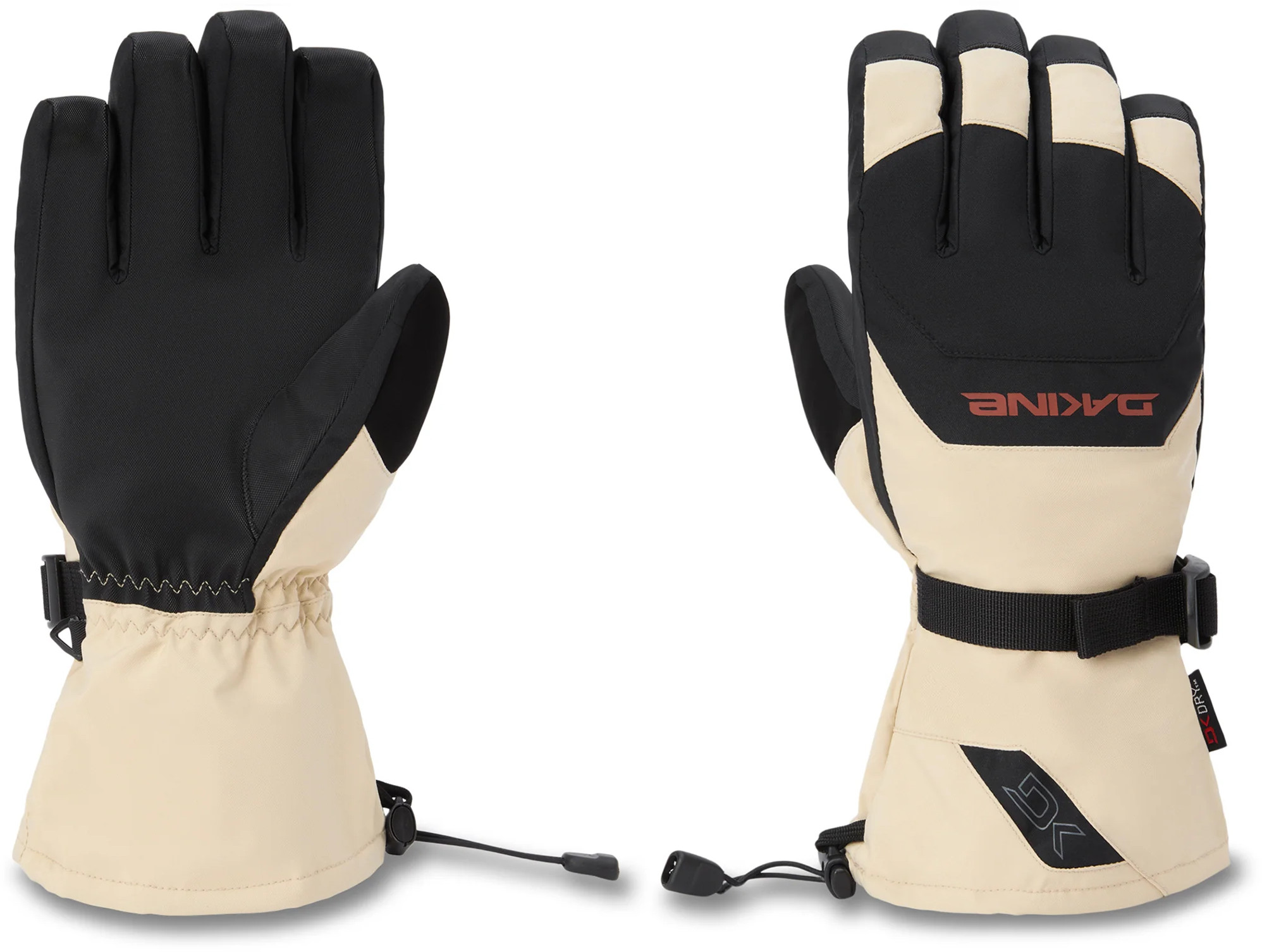 Rękawice Narciarskie Snowboard Dakine Scout Brown Rice r. XL ręk. wewn.